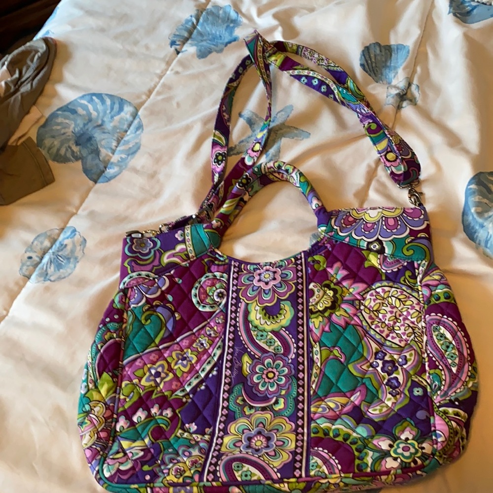 Vera Bradley tote bag with removable strap